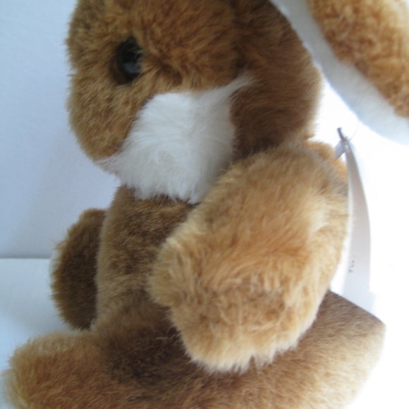 Vintage 1989 Easter Bunny Plush Gro-Well Ent Stuffed Animal With Tags - Picture 12 of 12